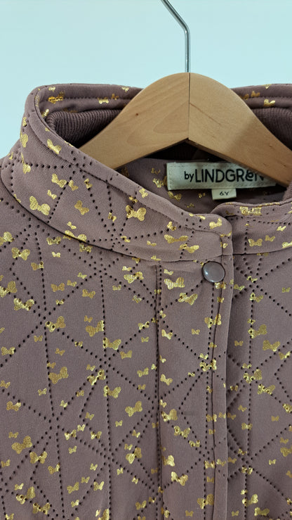 BY LINDGREN • THERMOJAKKE • MAUVE SOMMERFUGLE • STR. 116