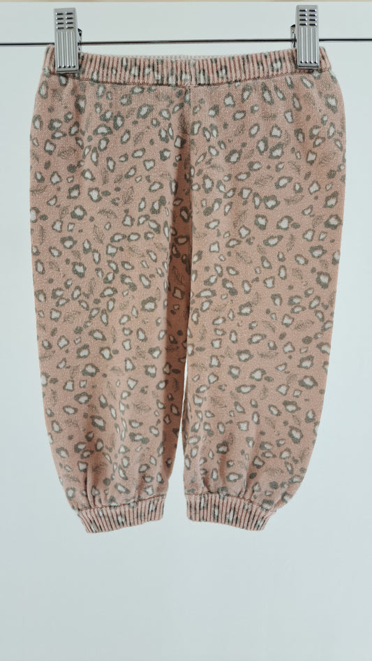 NOA NOA • TROUSERS • DUSTY PINK LEOPARD • SIZE 62