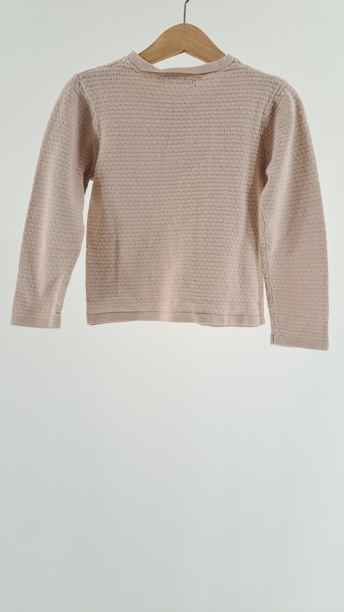 WHEAT • CARDIGAN • PINK • SIZE 104