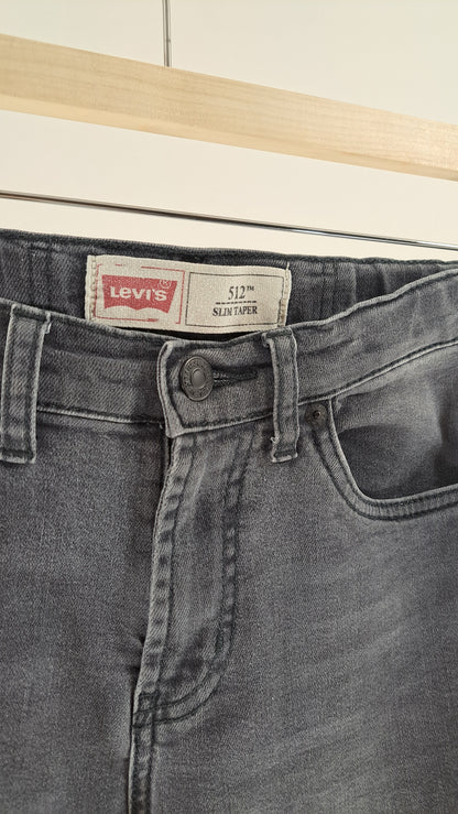 LEVI'S • JEANS • GREY STONEWASH • SIZE 146-152