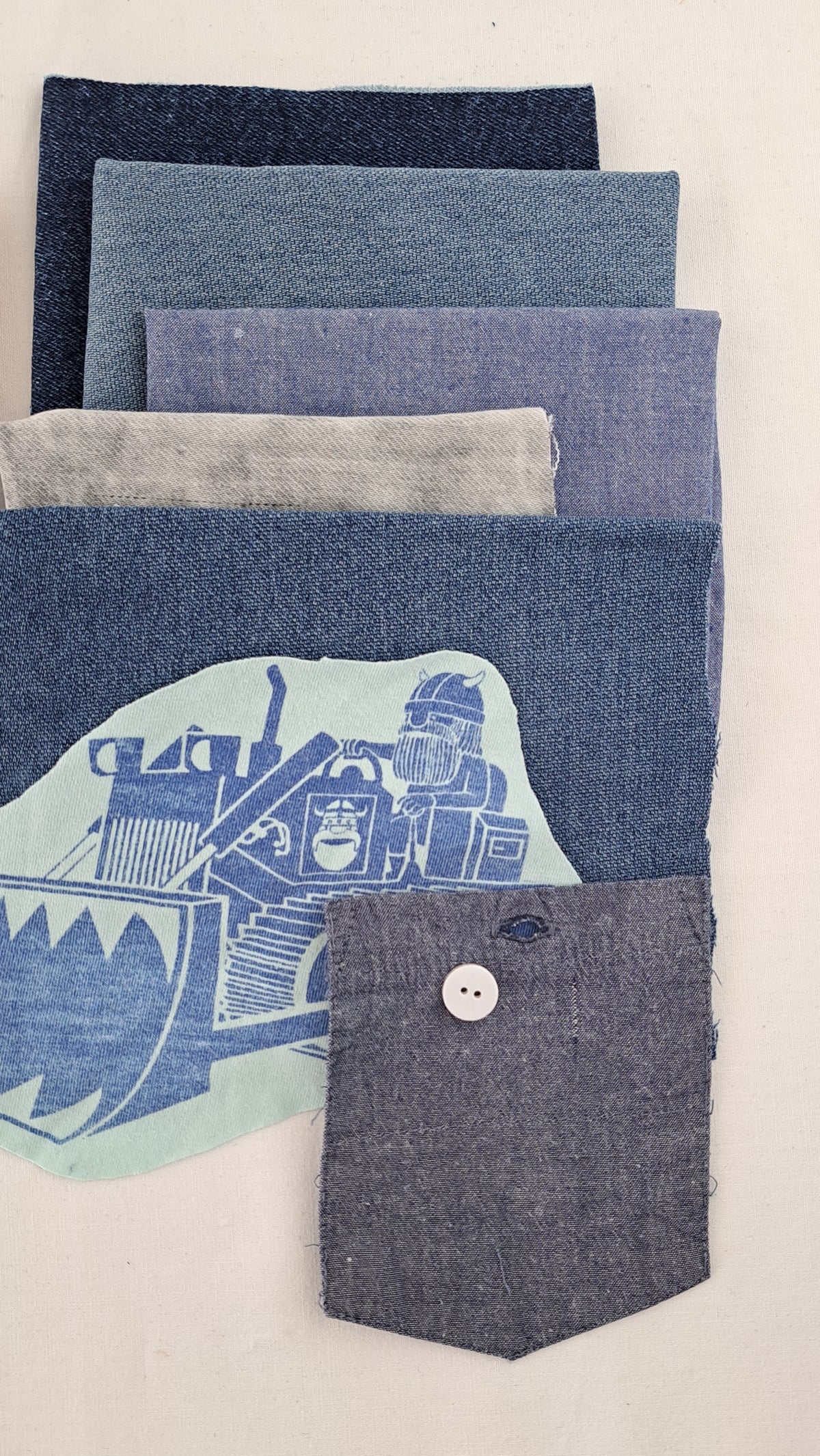 DENIM MIX • SECOND CHANCE CREATIVE KIT • INDIGO STORY
