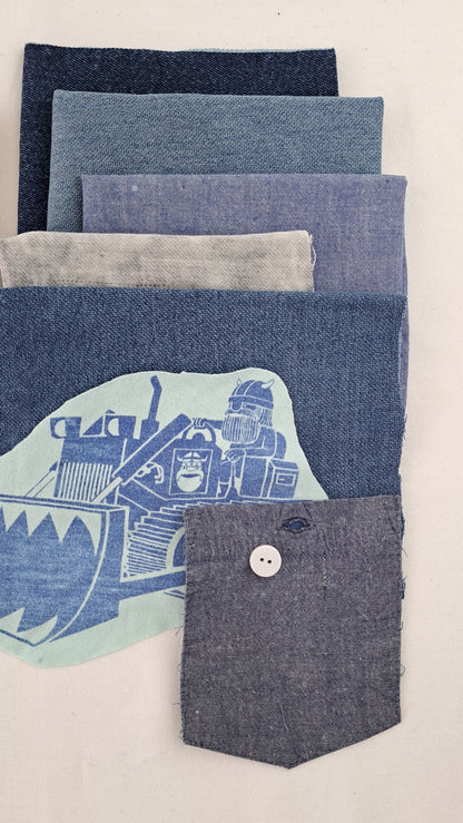 DENIM MIX • SECOND CHANCE CREATIVE KIT • INDIGO STORY