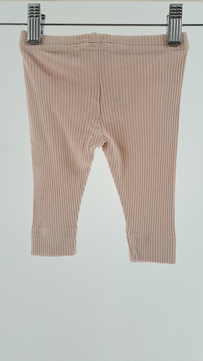 MARMAR COPENHAGEN • LEGGINGS • PUDDERROSA RIBB • STORL. 62
