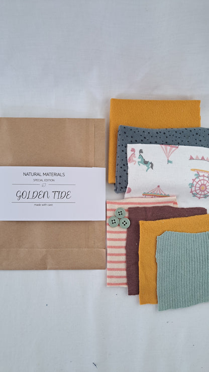 NATURAL MATERIALS • SECOND CHANCE KREA KIT • GOLDEN TIDE