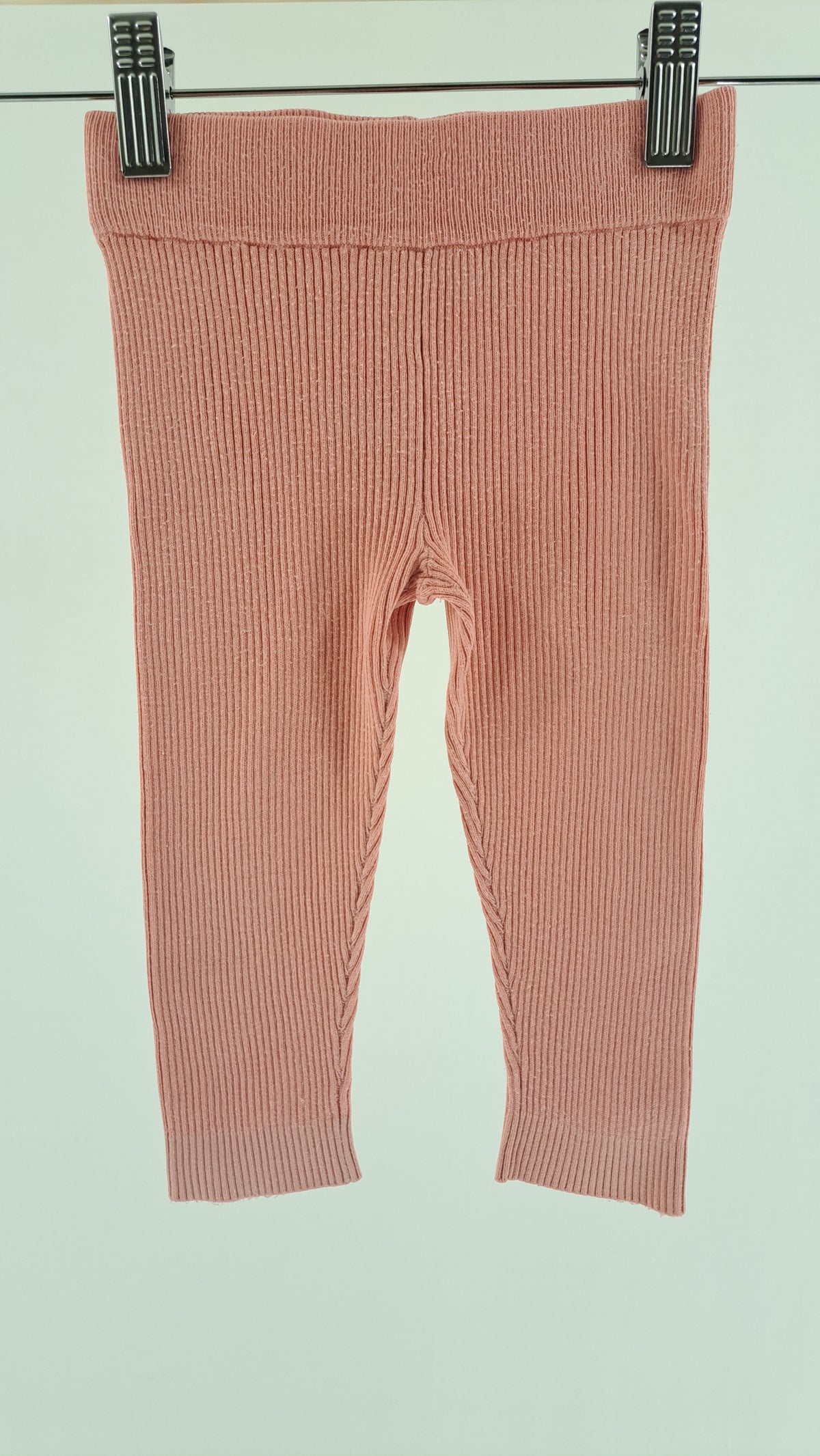 FUB • LEGGINGS • POWDER PINK GLITTER • SIZE 74