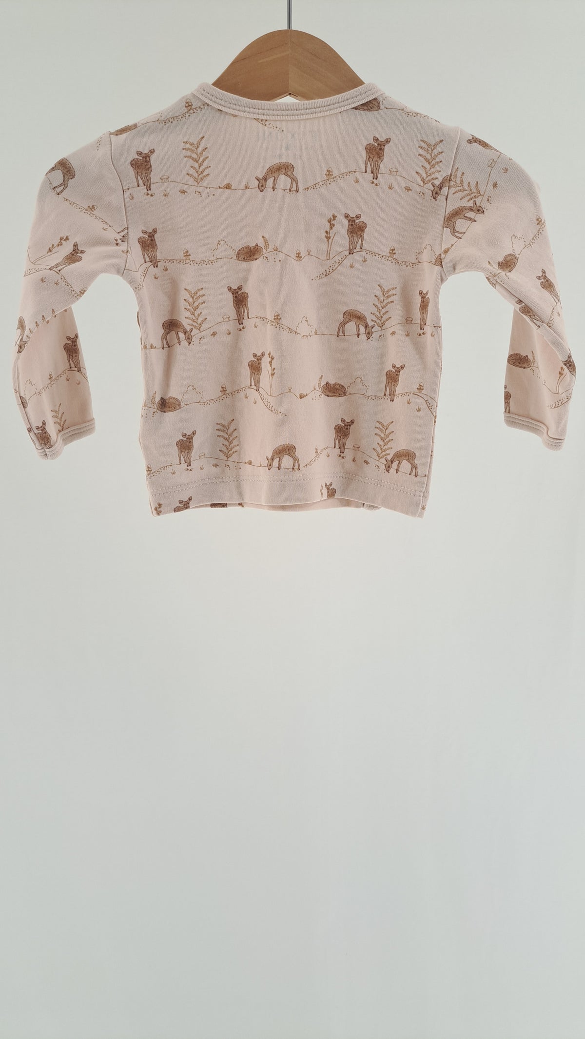 FIXONI • BLUSE • LYSERØD DYREPRINT • STR. 62