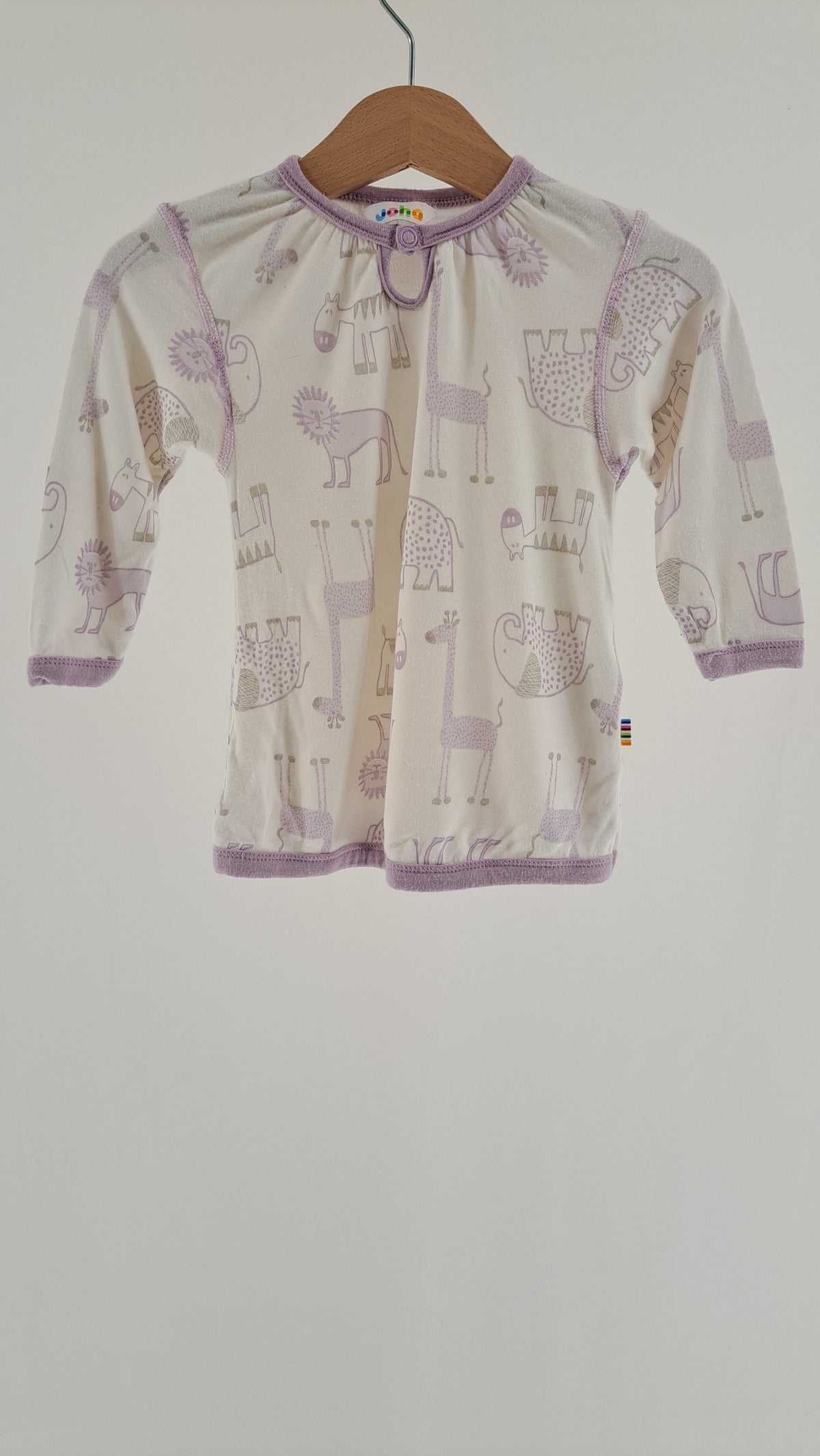 JOHA • BLUSE • HVID DYREPRINT • STR. 70