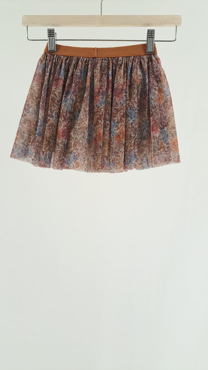 NAME IT • SKIRT • TERRACOTTA FLORAL • SIZE 104