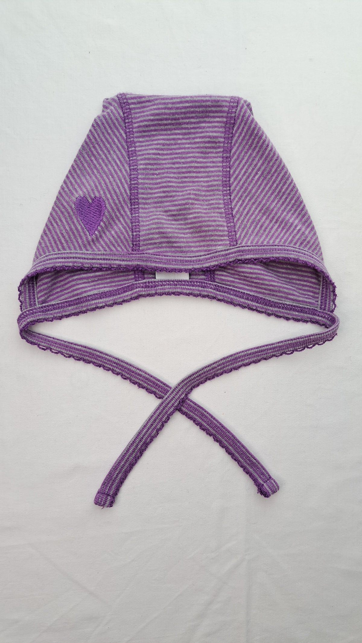 SMALLSTUFF • HAT • PURPLE STRIPE • SIZE 86/92