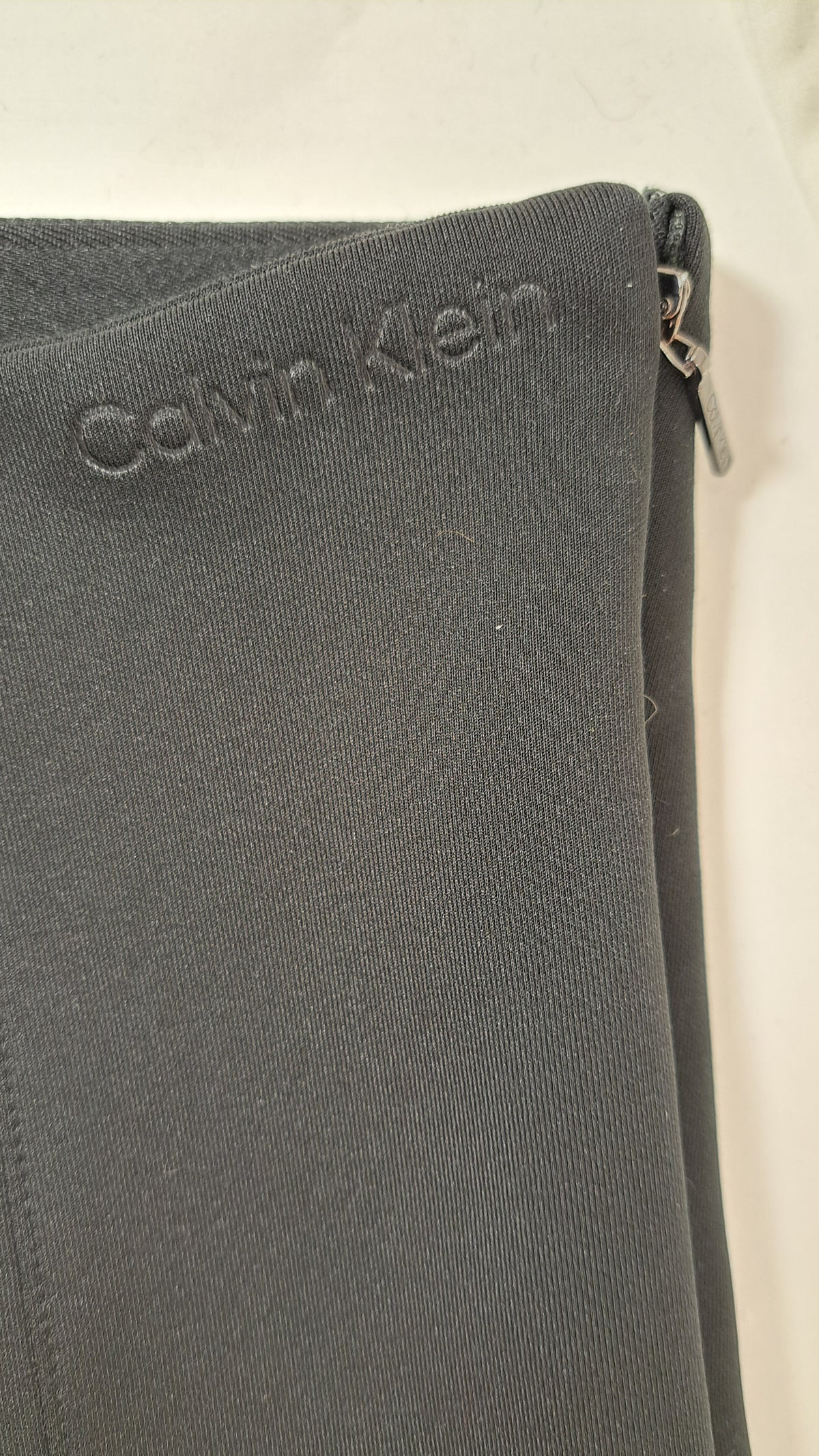 CALVIN KLEIN • LEGGINGS • SORT PRESSEFOLD • STR. XS