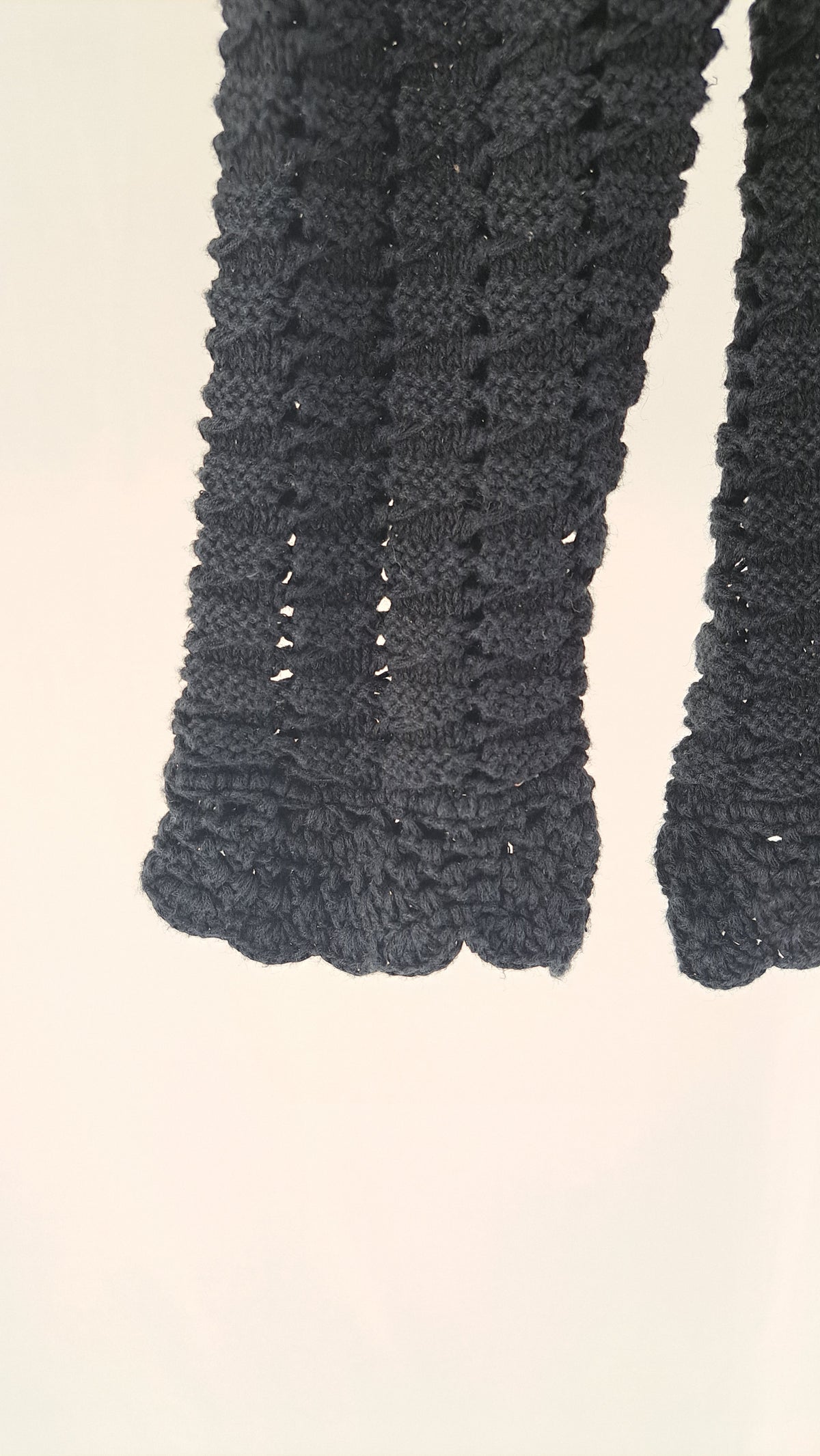 ISABEL MARANT ÉTOILE • SWEATER • SORT HÆKLET • STR. L