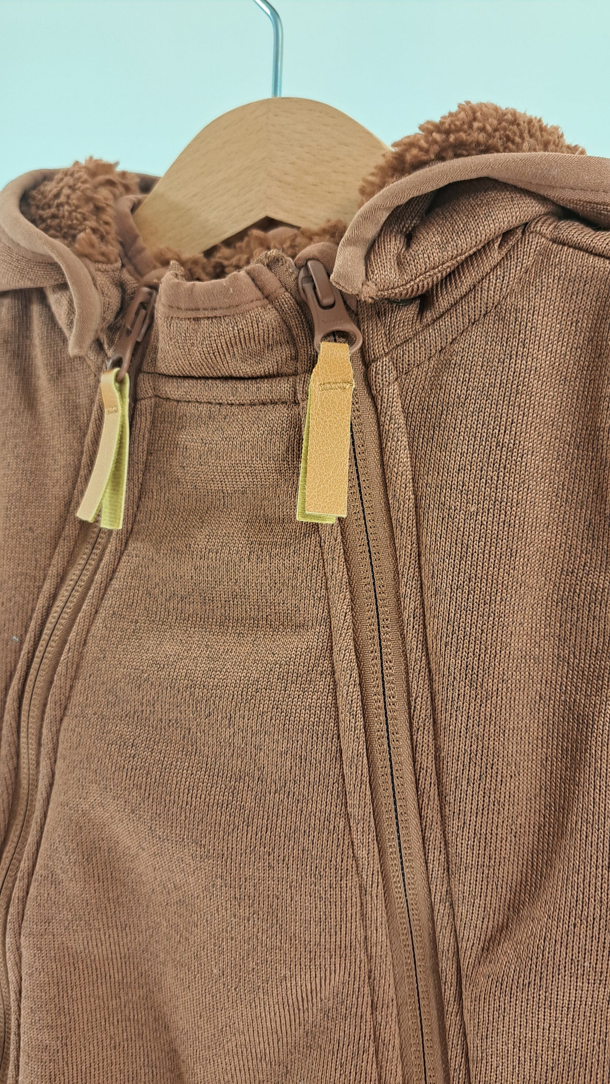 LIL' ATELIER • HELDRAGT • COGNAC FLEECE TEDDY • STR. 62/68