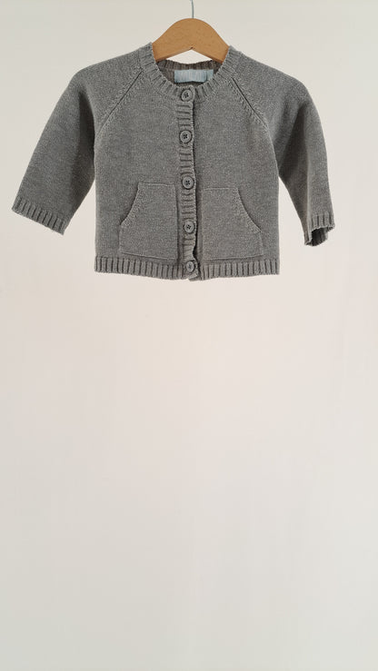 WHEAT • CARDIGAN • GRÅ MELANGE ALBUELAPPER • STR. 68