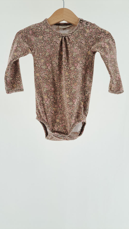 WHEAT • BODY • BRUN BLOMSTERPRINT • STR. 74