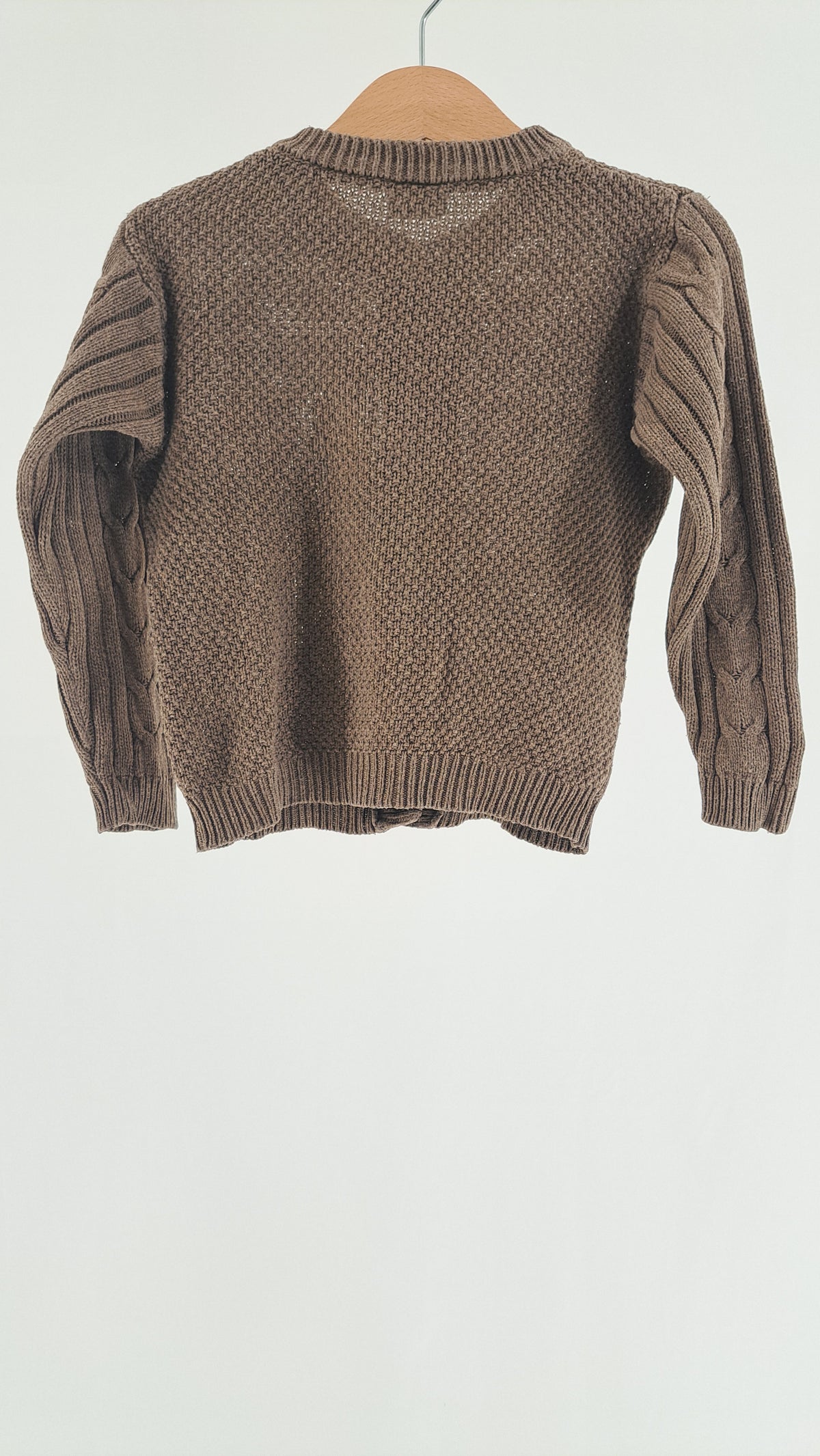 HUST & CLAIRE • KOFTA • TAUPE KABELSTICKAD • STRL. 92