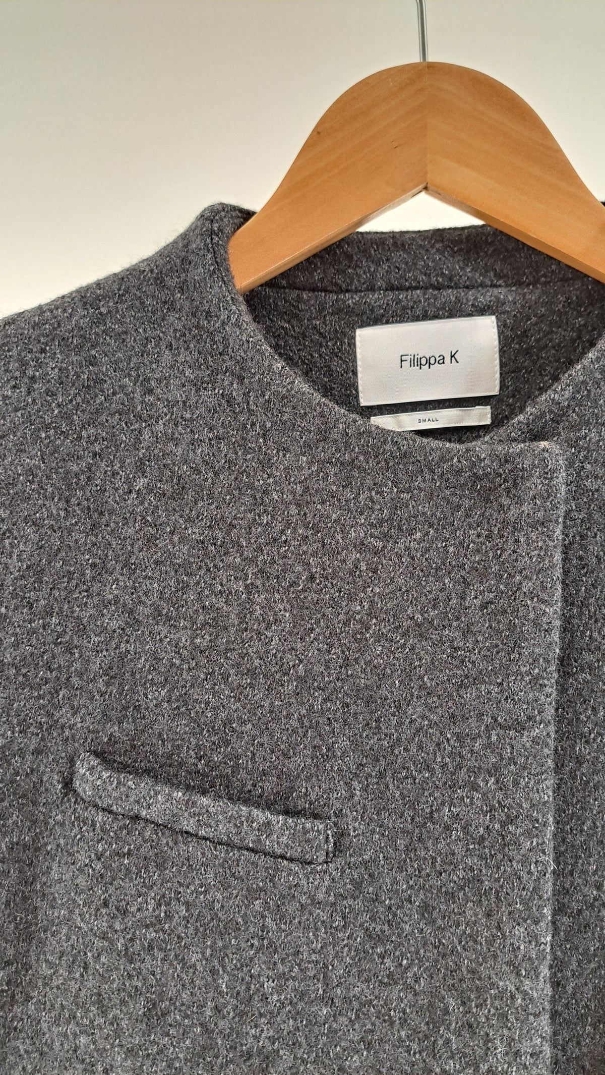 FILIPPA K • JAKKE • GRÅ MELANGE • STR. S