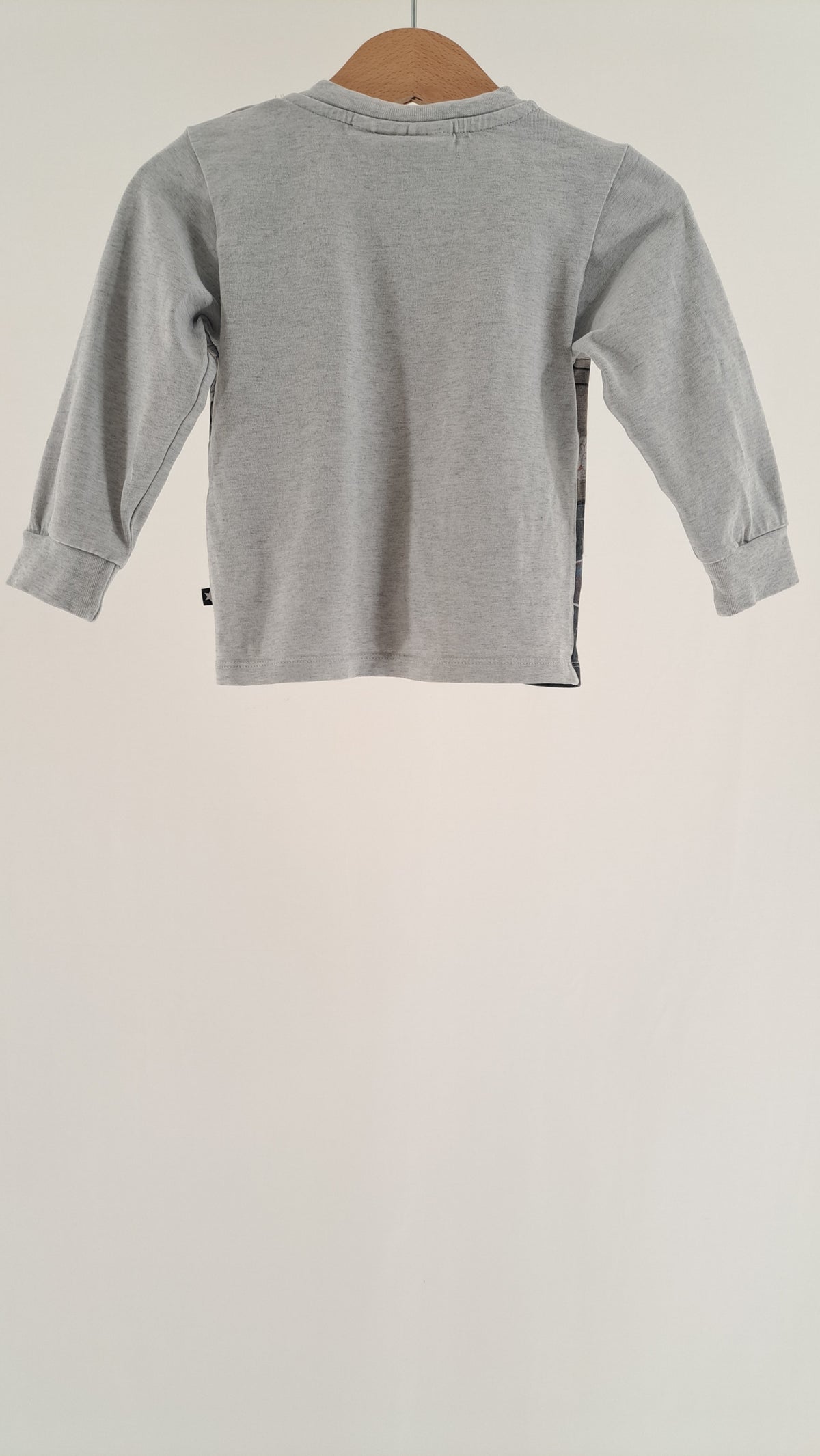 MOLO • BLUSE • GRÅ GHOST PRINT • STR. 80