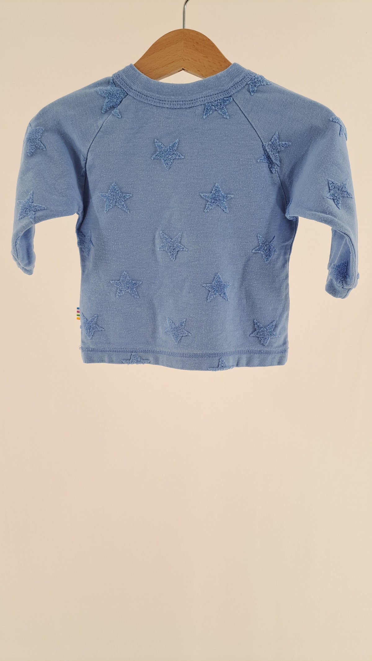 JOHA • BLOUSE • BLUE STAR PRINT • SIZE 68