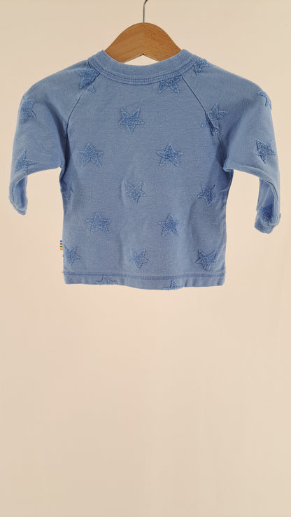 JOHA • BLOUSE • BLUE STAR PRINT • SIZE 68