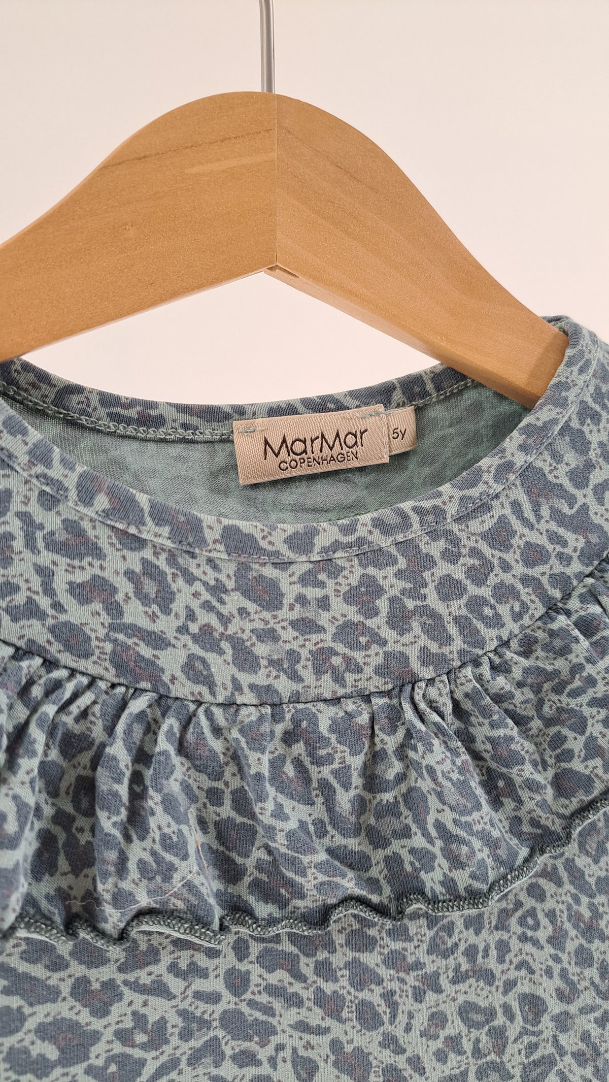 MARMAR COPENHAGEN • BLOUSE • BLUE LEOPARD • SIZE 110