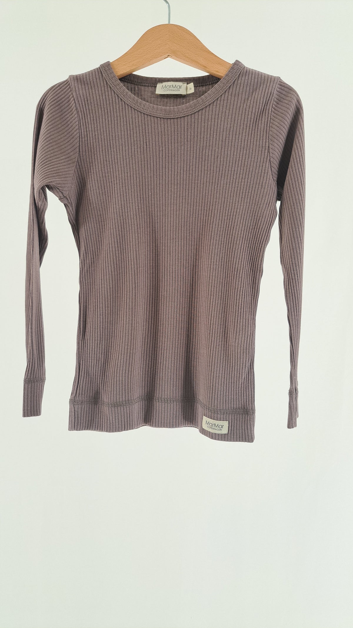 MARMAR COPENHAGEN • BLUSE • MAUVE RIB • STR. 110