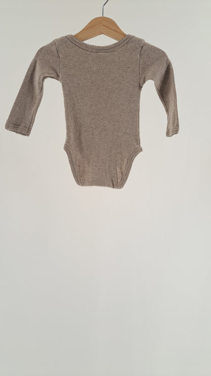 SMALLSTUFF • BODY • TAUPE POINTELLE • STR. 62