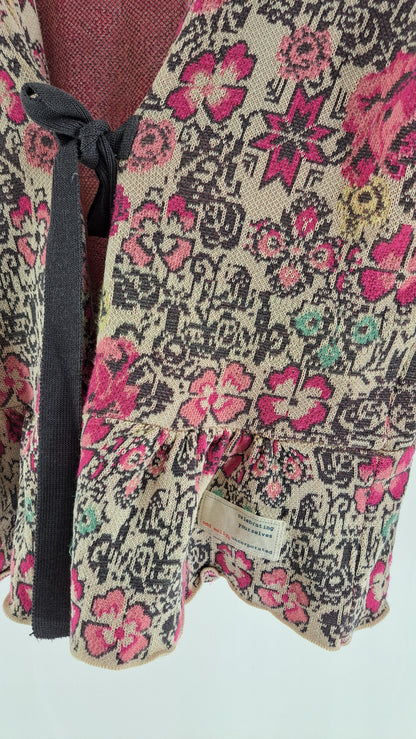 ODD MOLLY • CARDIGAN • PINK BLOMSTER PAISLEY • STR. M
