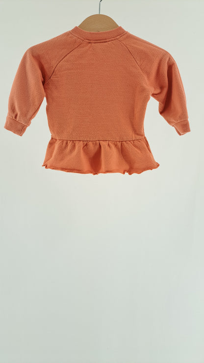MINYMO • SWEATSHIRT • ORANGE • STR. 56