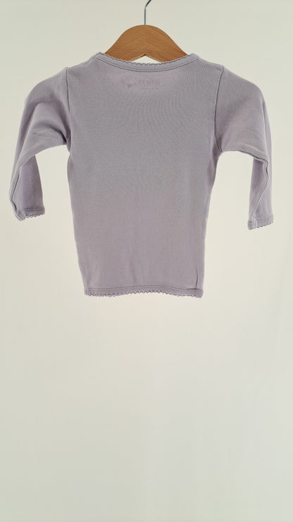WHEAT • BLOUSE • LILAC • SIZE 68