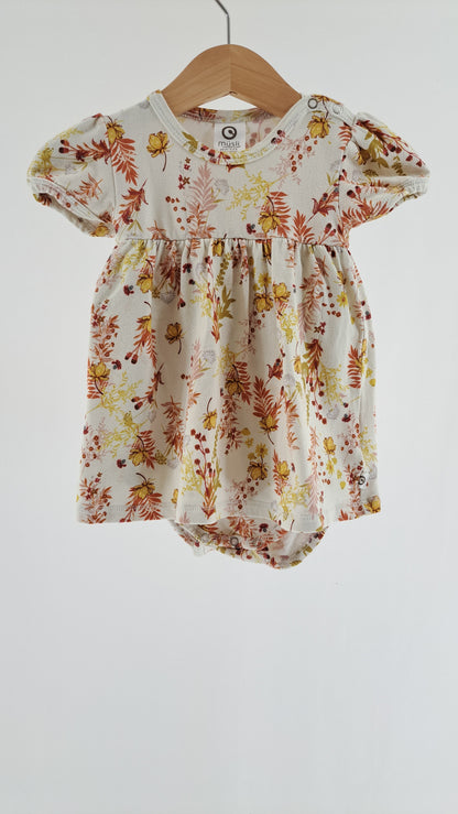 MÜSLI • BODY DRESS • CREAM FLOWERS • SIZE 68