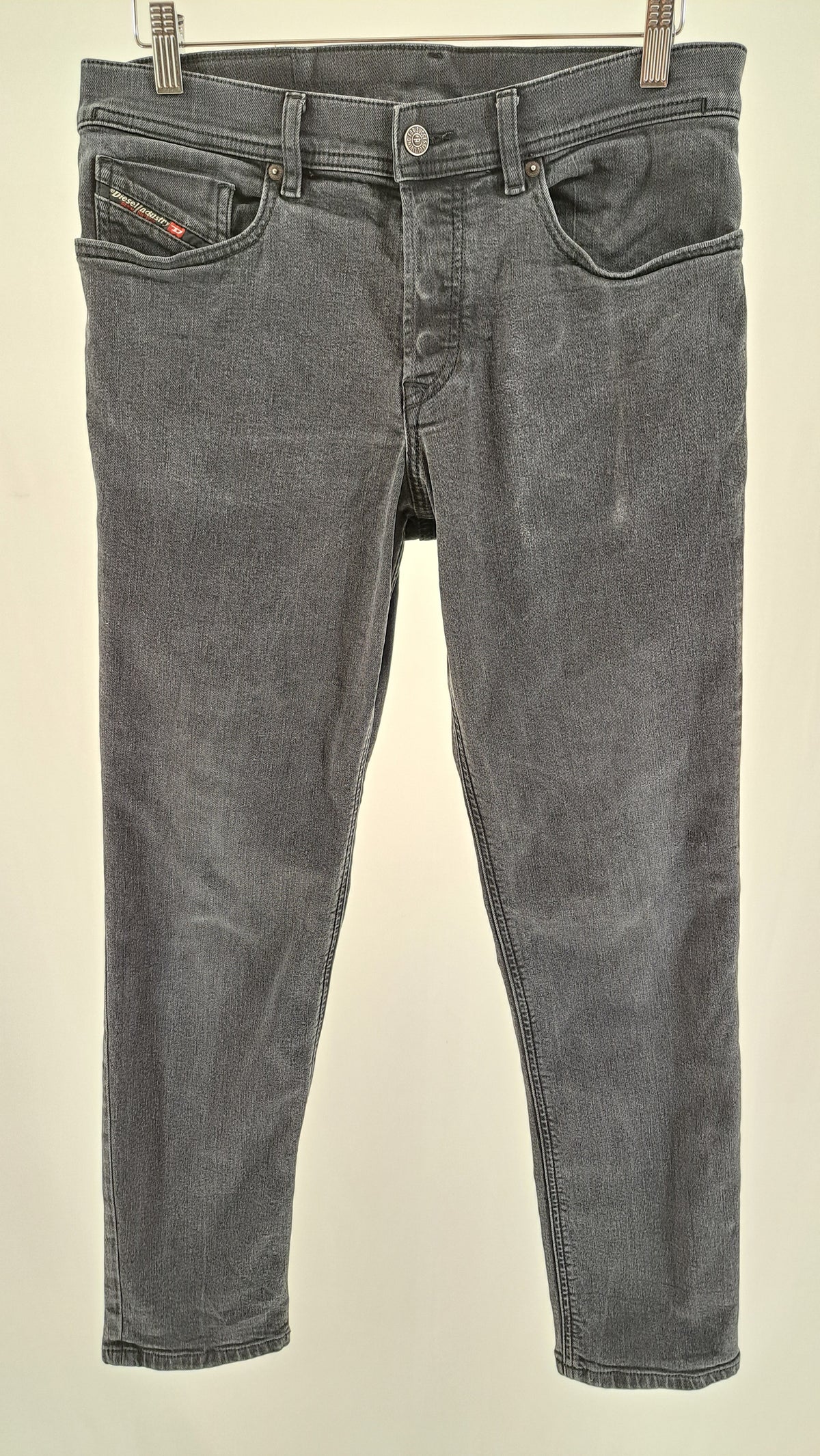DIESEL • JEANS • VINTAGE ANTHRACITE GREY • SIZE XL