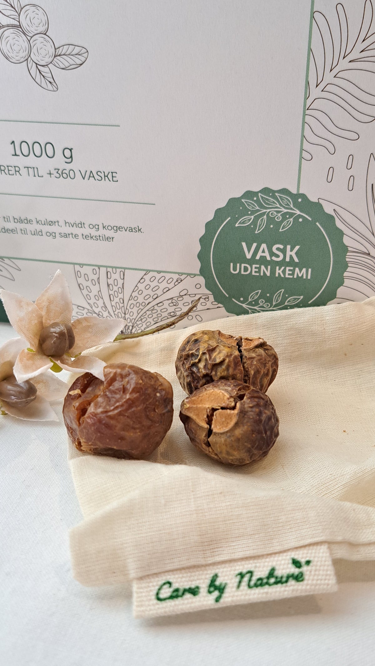 CARE BY NATURE • SOAPNUTS • 1000G