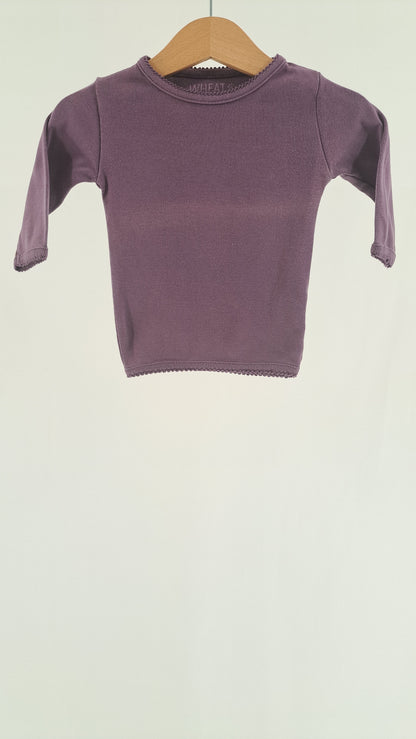 WHEAT • BLUSE • LILLA/AUBERGINE • STR. 56
