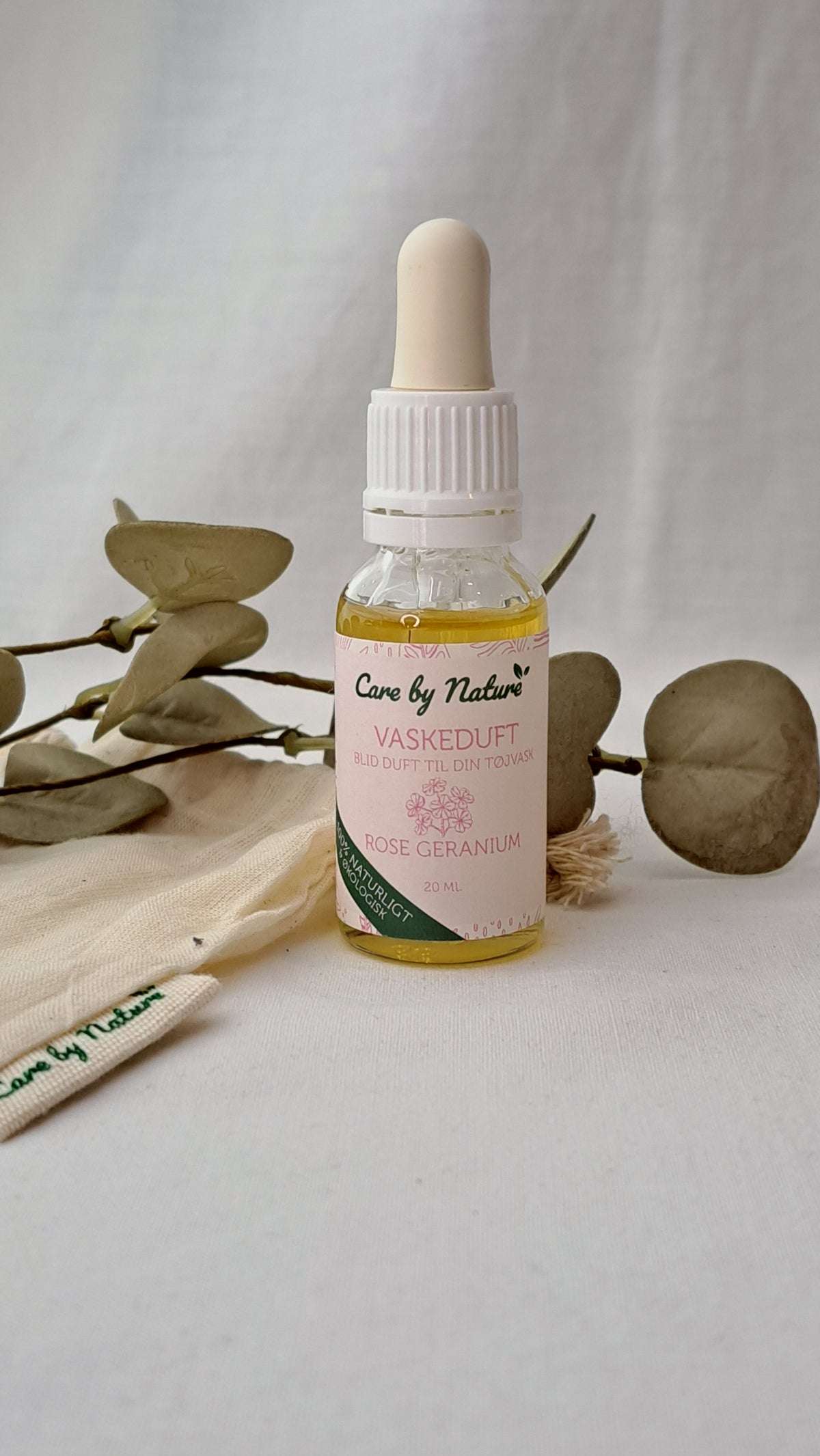 CARE BY NATURE • VASKEDUFT • ROSE GERANIUM • 20 ML
