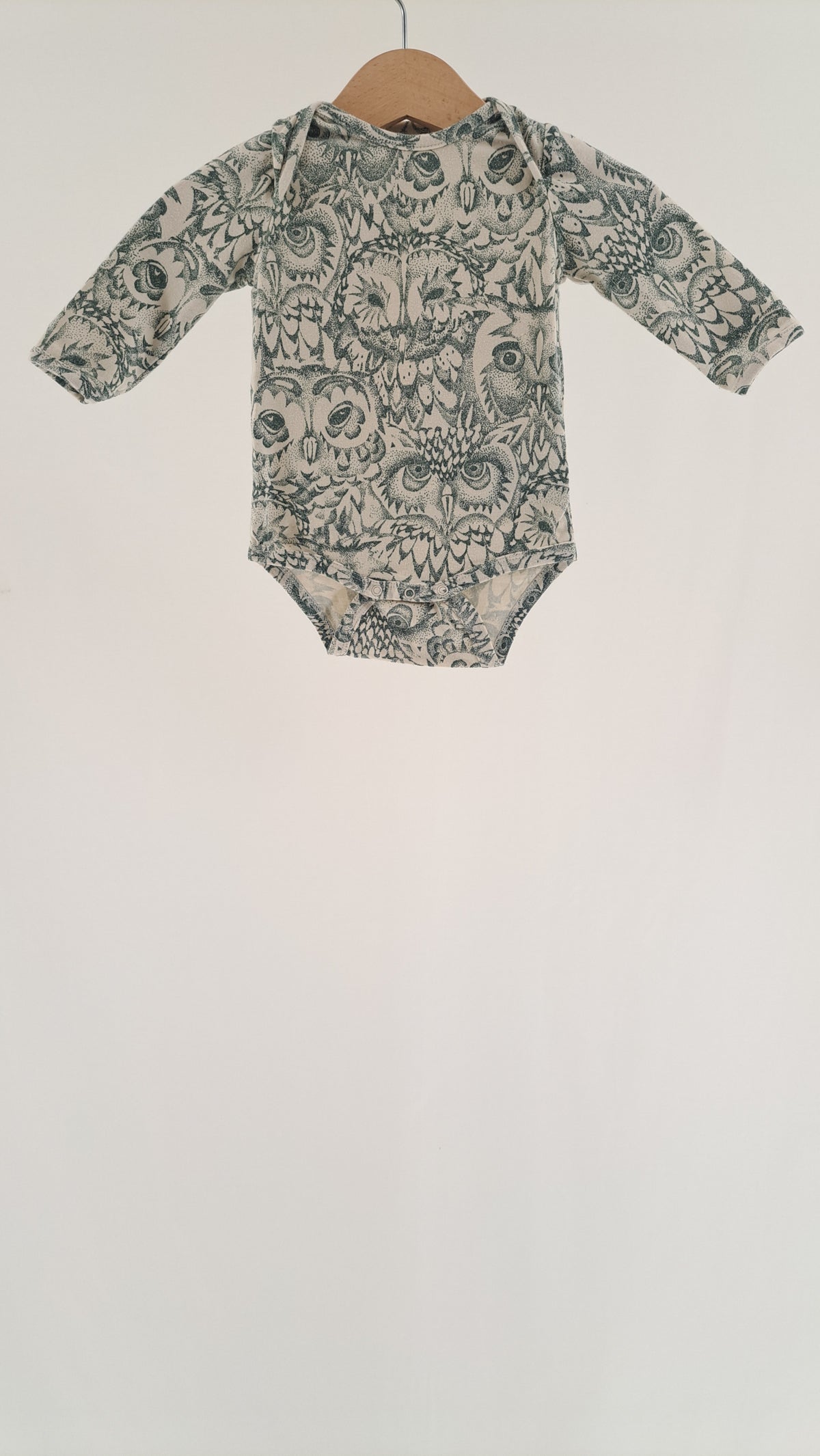 SOFT GALLERY • BODY • UGLEPRINT GRØN/CREME • STR. 62