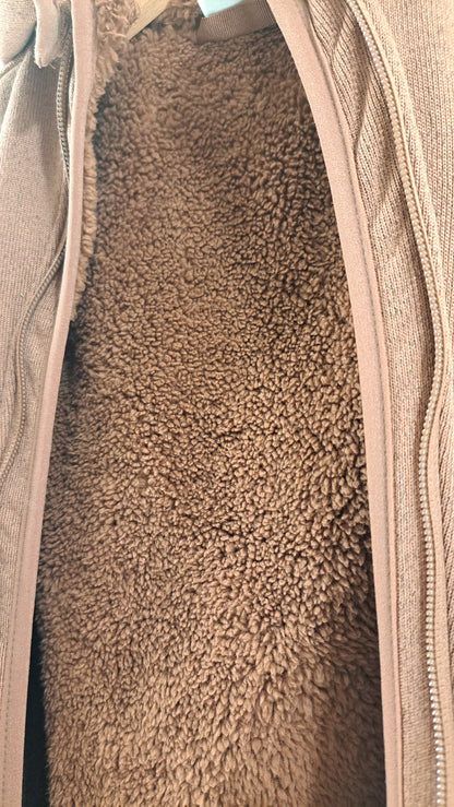 LIL' ATELIER • HELDRAGT • COGNAC FLEECE TEDDY • STR. 62/68