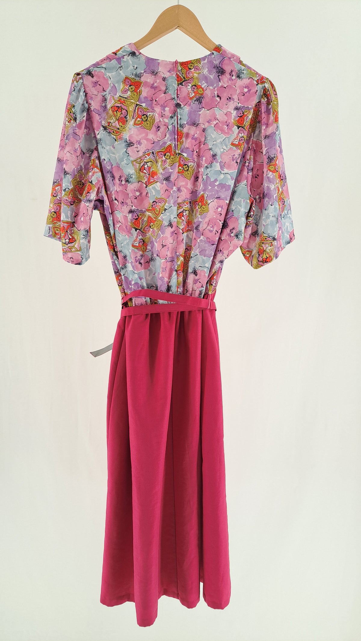 TRINE & TRINETTE • KJOLE • VINTAGE PINK PAISLEY • STR. L/XL
