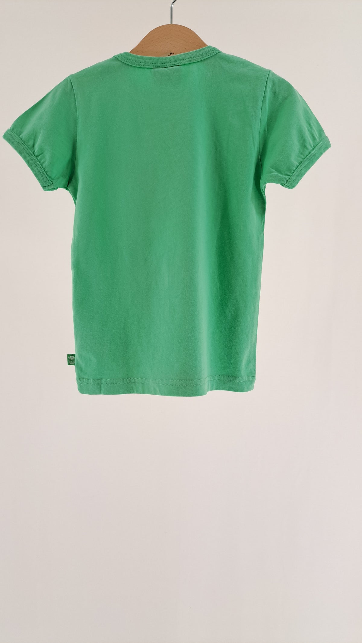 DANEFÆ • T-SHIRT • GRASS GREEN VIKING • SIZE 98