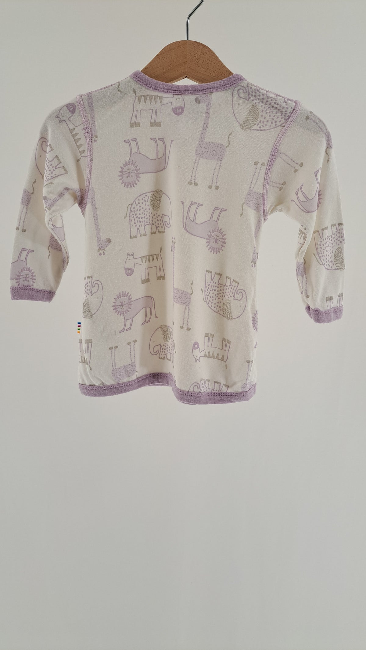 JOHA • BLUSE • HVID DYREPRINT • STR. 70