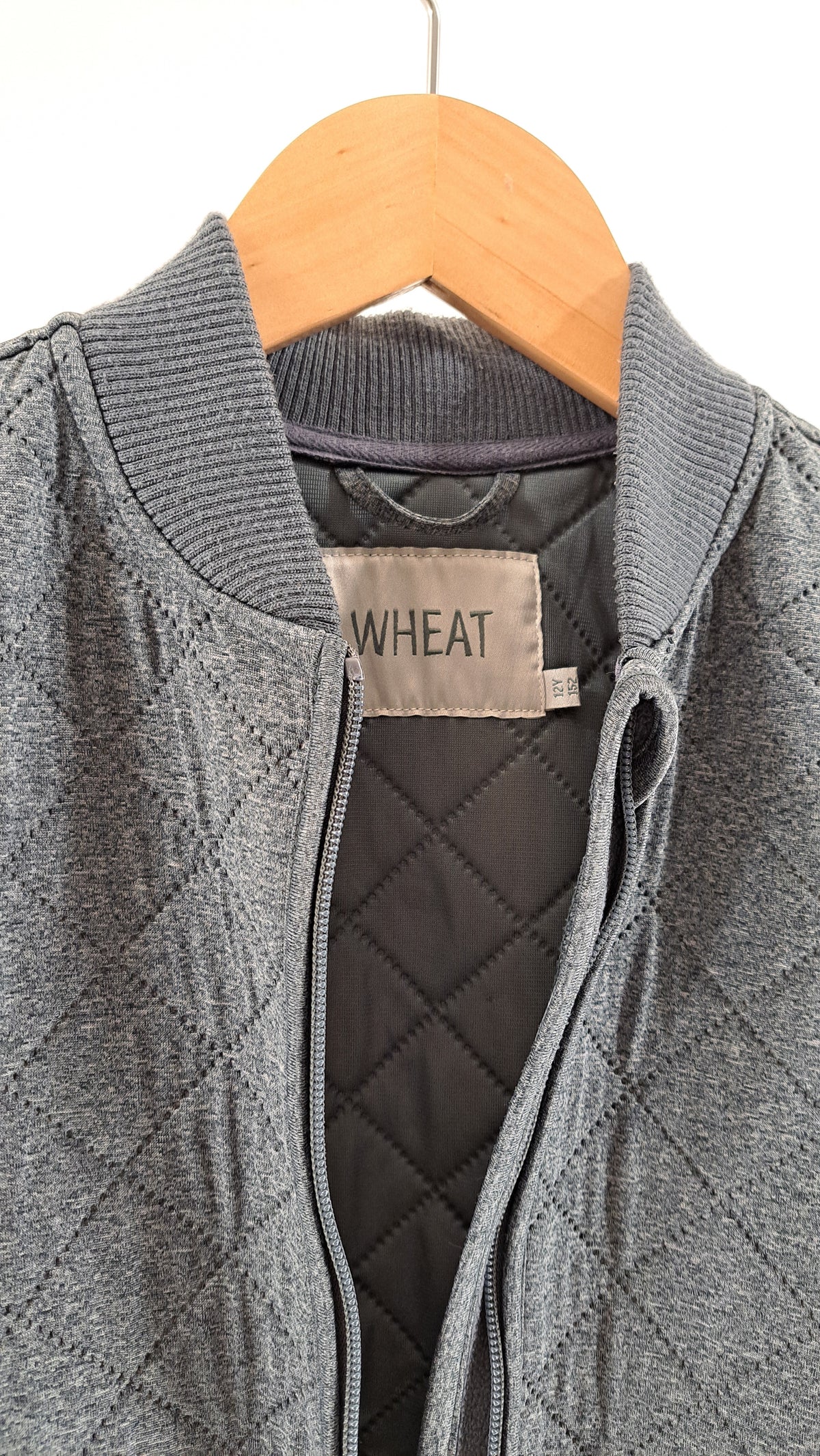 WHEAT • THERMOJAKKE • GRÅ MELANGE • STR. 152