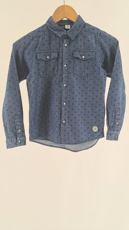 MOLO • SKJORTE • DENIM PRIK • STR. 134