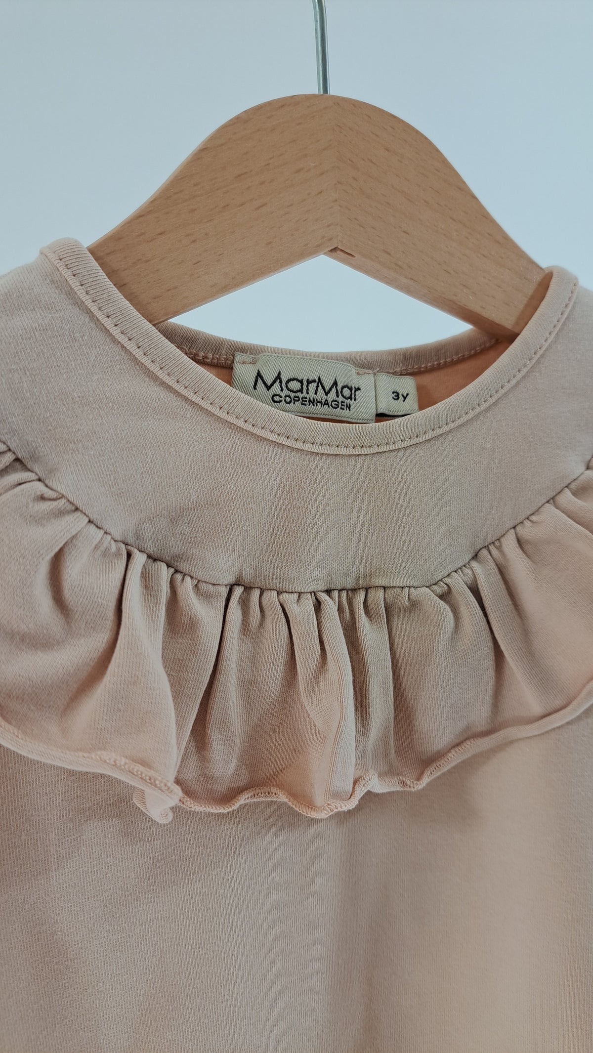MARMAR COPENHAGEN • BLUSE • ROSA FLÆSEKRAVE • STR. 98