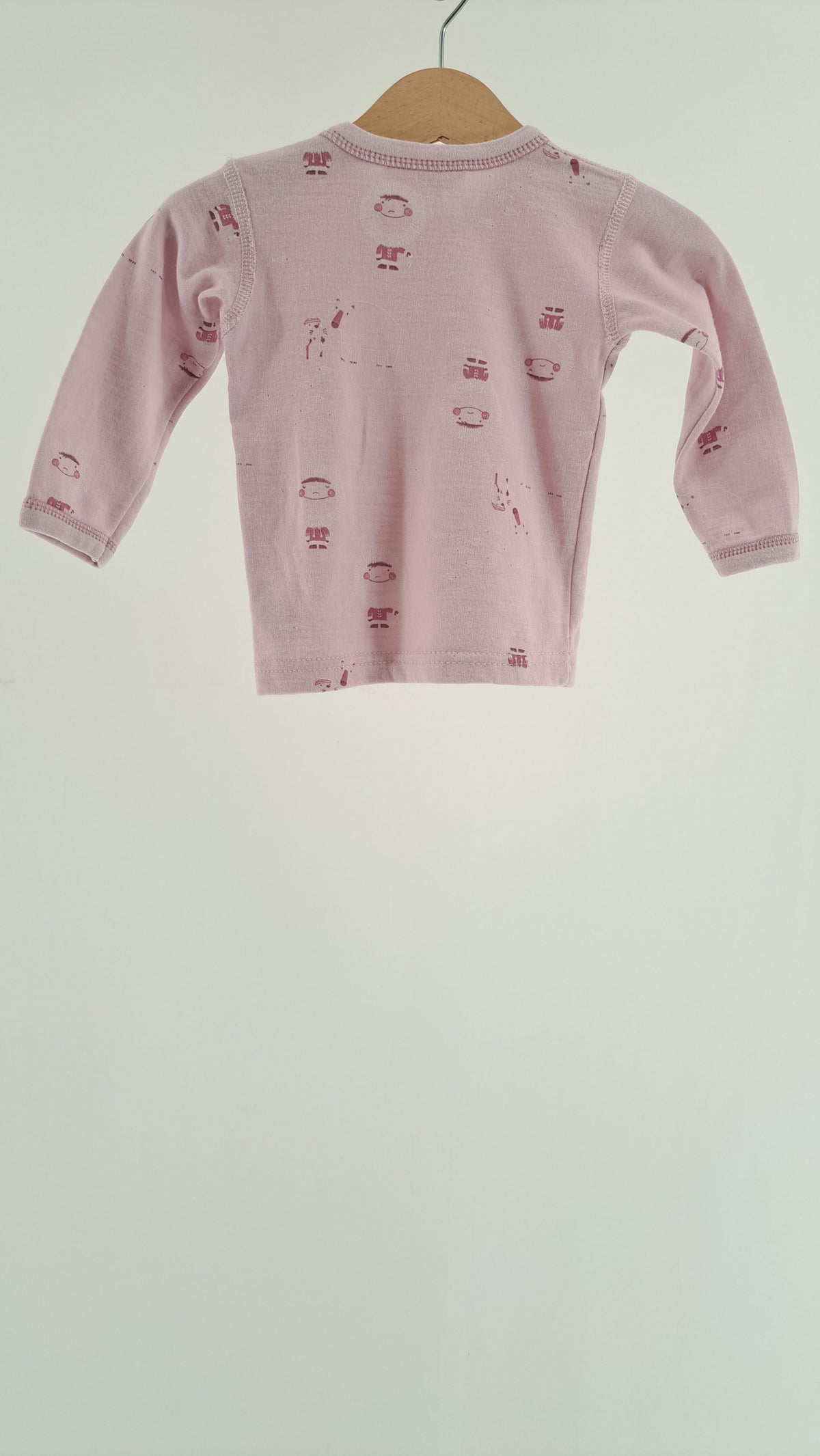 JOHA • BLOUSE • PINK PRINT • SIZE 68/74