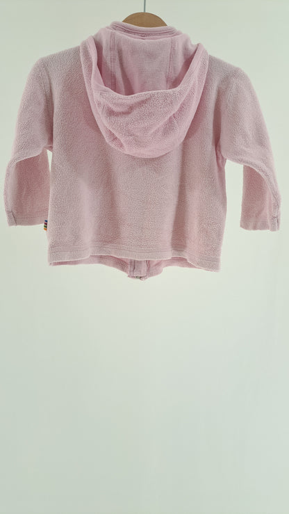 JOHA • JAKKE • PUDDER ROSA FLEECE • STR. 80