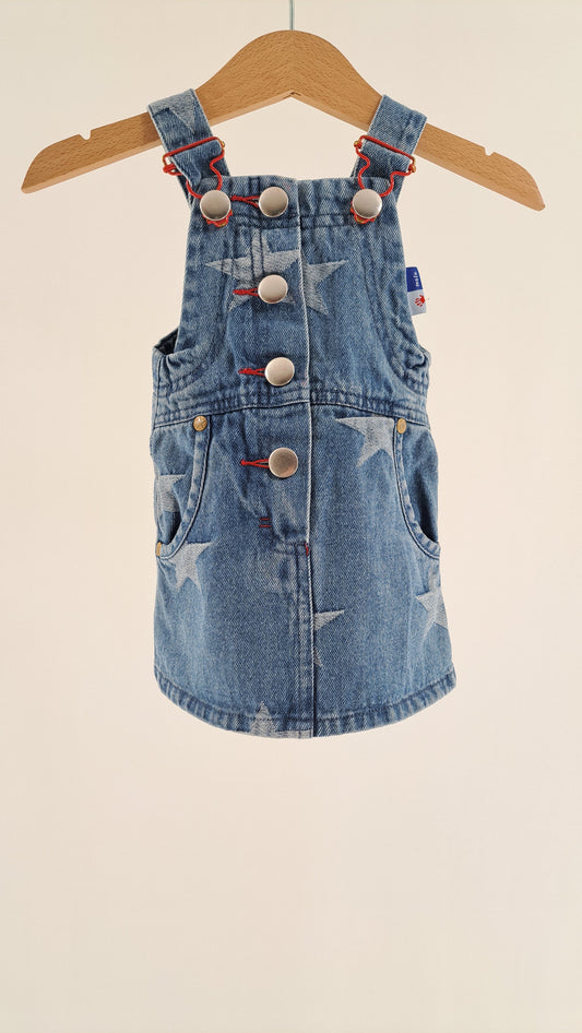 MOLO • SALOPETTEKJOLE • BLÅ DENIM STJERNER • STR. 62