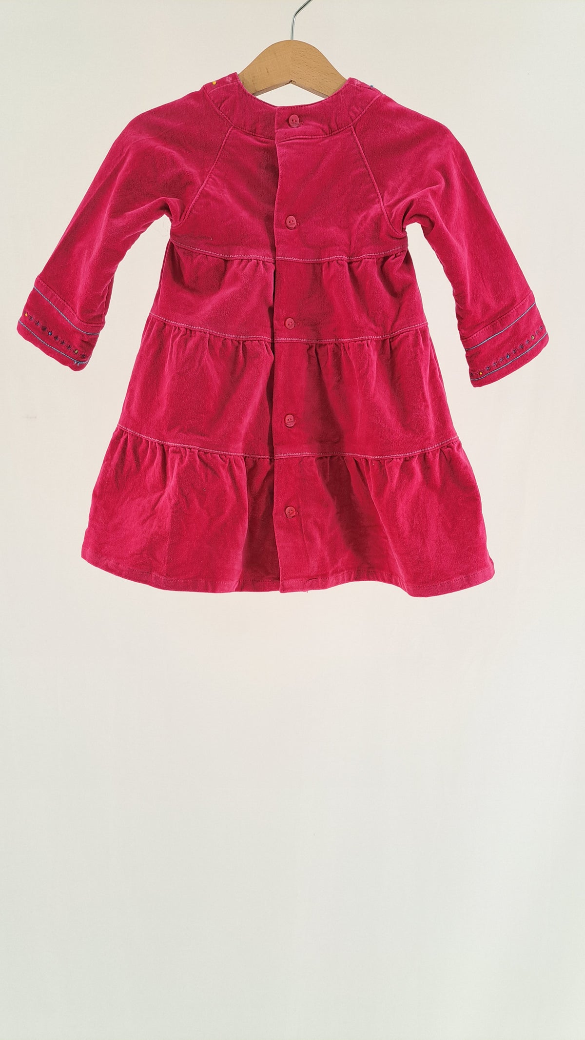 KENZO KIDS • KJOLE • CERISEROSA VELOUR • STR. 80