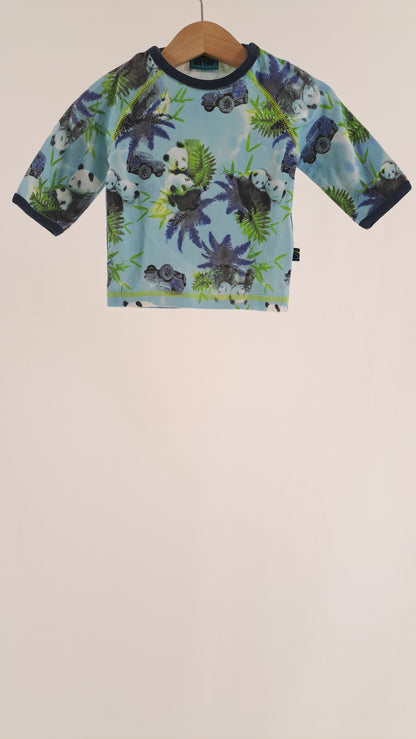 ME TOO • BLOUSE • LIGHT BLUE PANDA • SIZE 62