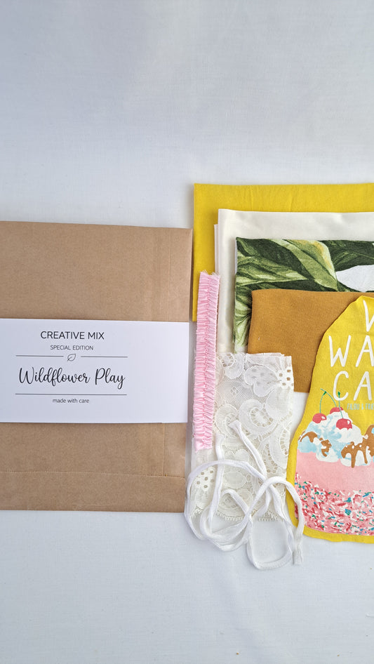 CREATIVE MIX • SECOND CHANCE KREA KIT • WILDFLOWER PLAY