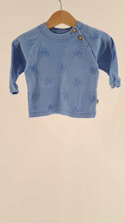 JOHA • BLOUSE • BLUE STAR PRINT • SIZE 68