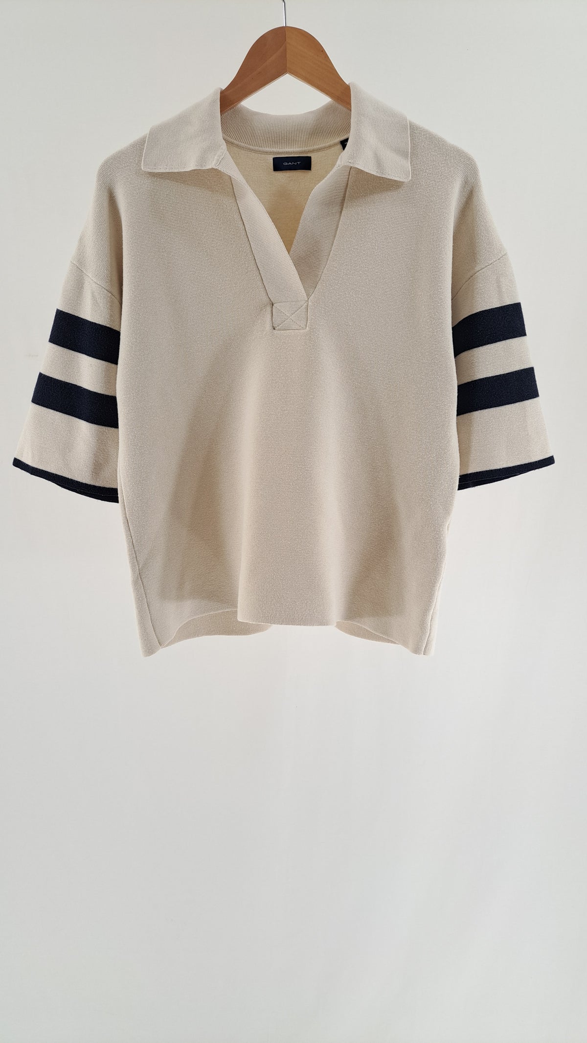 GANT • BLUSE • CREME/NAVY • STR. XS